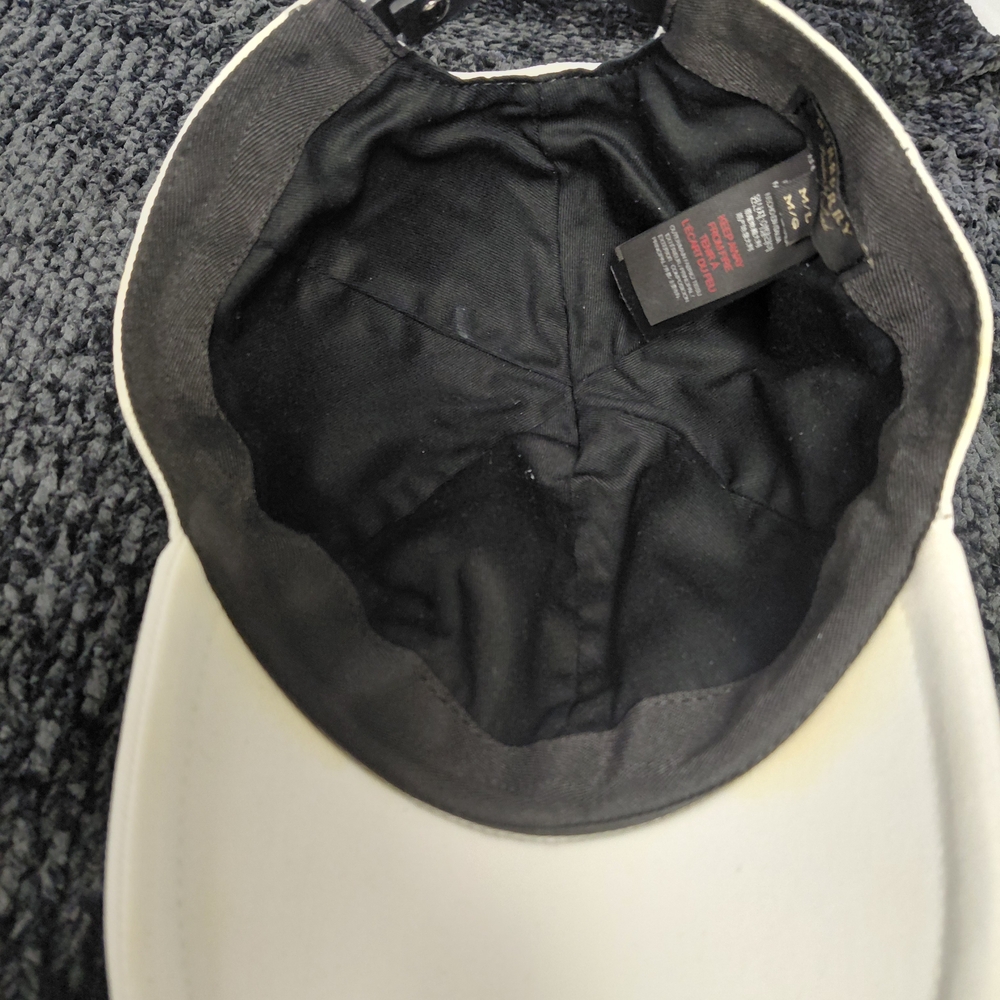 Burberry White Cap - Men's Accessory - Picture 10 of 10